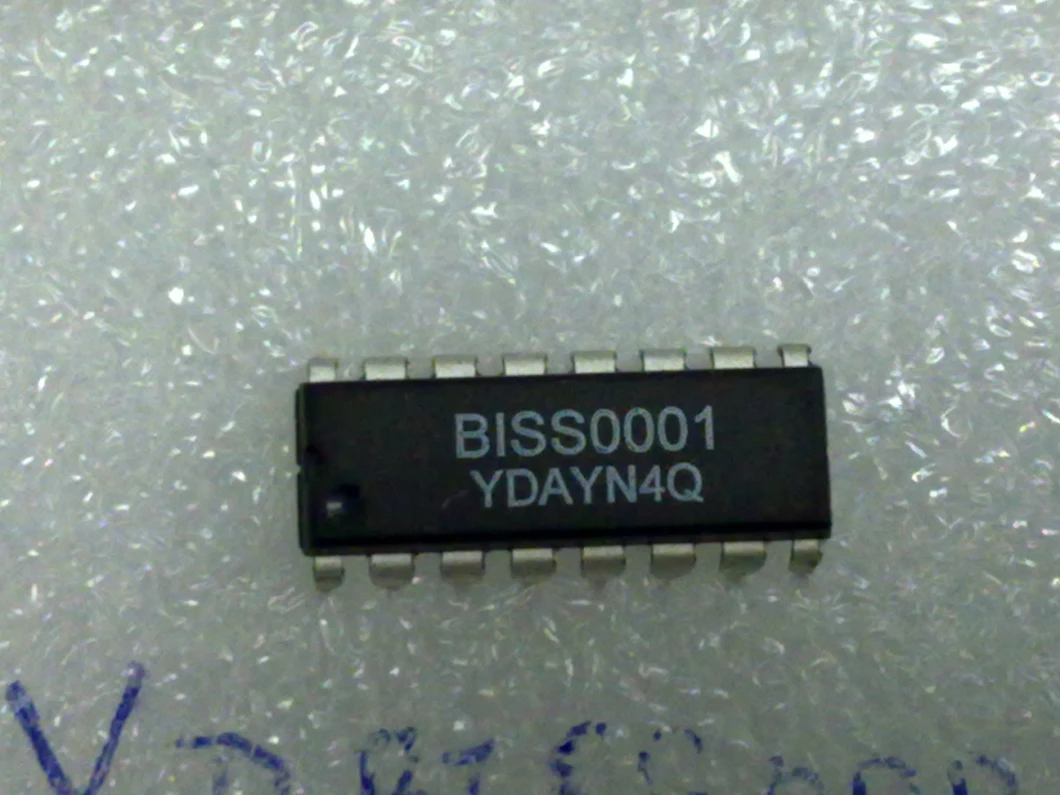 Human Infrared Sensor Chip PIR IC Biss0001 Electronic Components Integrated Circuit for PIR Sensor and Microwave Sensor Module