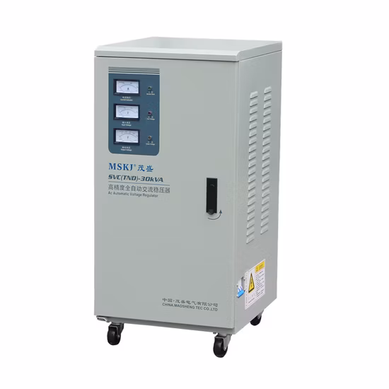 Regolatore di tensione automatico monofase ad alta precisione SVC per AC completa