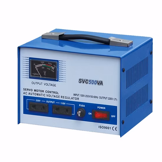 Stabilizzatore di tensione CA 380 V trifase SVC 1,5 kVA ~ 90 kVA regolatore di tensione